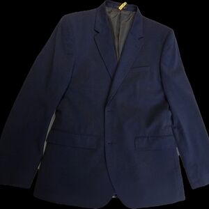 H&M Men's Deep Blue Blazer - Great Condition 44R